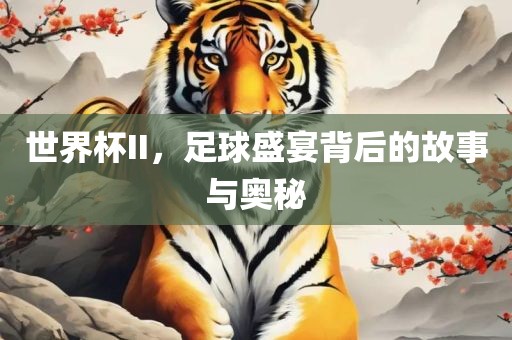 世界杯II，足球盛宴背后的故事与奥秘