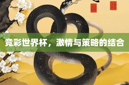 竞彩世界杯,激情与策略的结合