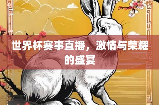 世界杯赛事直播，激情与荣耀的盛宴