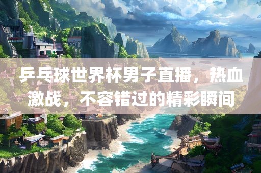 乒乓球世界杯男子直播，热血激战，不容错过的精彩瞬间