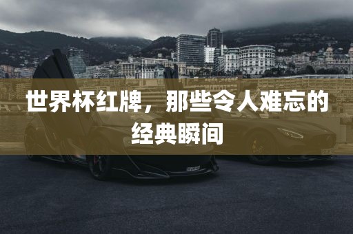 世界杯红牌,那些令人难忘的经典瞬间广州熙林手袋有限公司