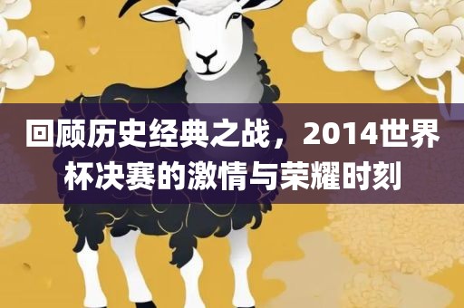 回顾历史经典之战，2014世界杯决赛的激情与荣耀时刻