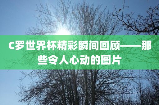 C罗世界杯精彩瞬间回顾——那些令人心动的图片