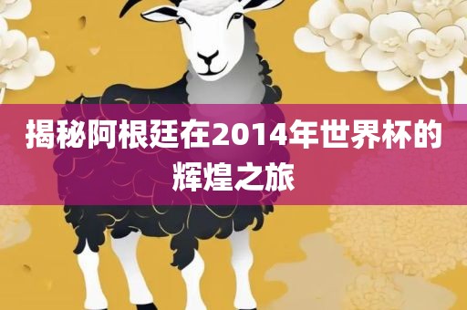 揭秘阿根廷在2014年世界杯的辉煌之旅