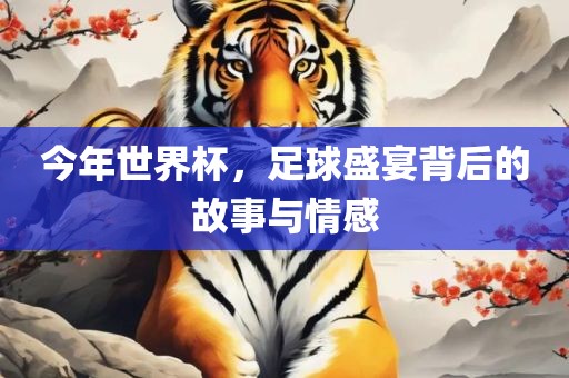 今年世界杯，足球盛宴背后的故事与情感