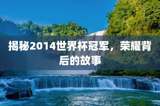 揭秘2014世界杯冠军,荣耀背后的故事