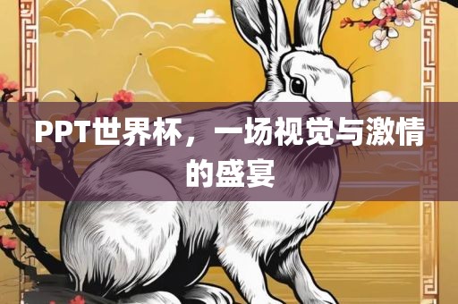 PPT世界杯，一场视觉与激情的盛宴