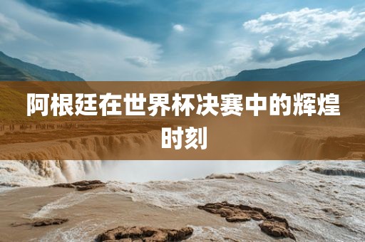 阿根廷在世界杯决赛中的辉煌时刻