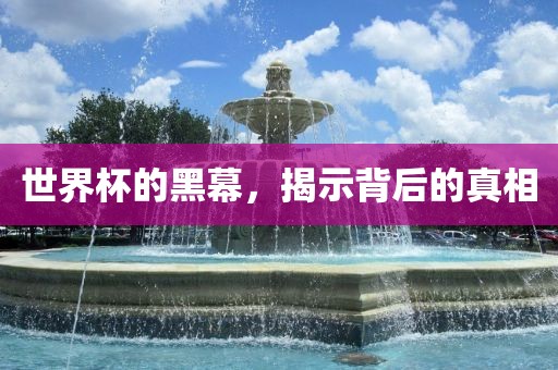 世界杯的黑幕，揭示背后的真相