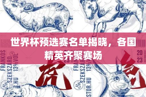 世界杯预选赛名单揭晓，各国精英齐聚赛场