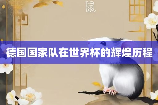 德国国家队在世界杯的辉煌历程