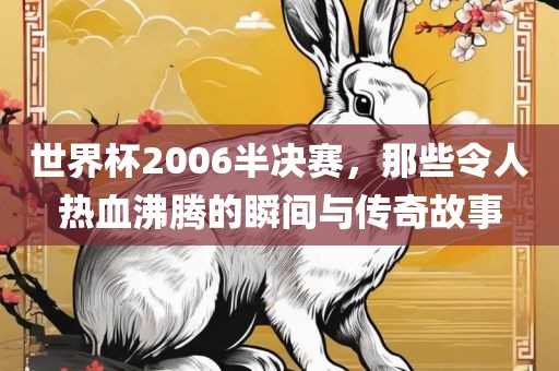 世界杯2006半决赛,那些令人热血沸腾的瞬间与传奇故事