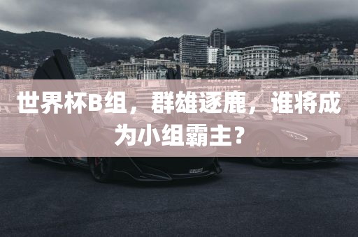 世界杯B组,群雄逐鹿,谁将成为小组霸主?