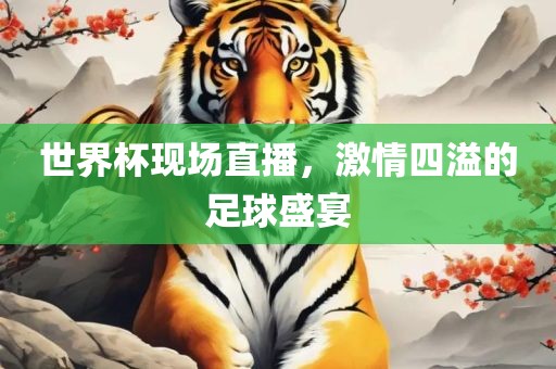世界杯现场直播，激情四溢的足球盛宴