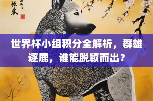 世界杯小组积分全解析，群雄逐鹿，谁能脱颖而出？