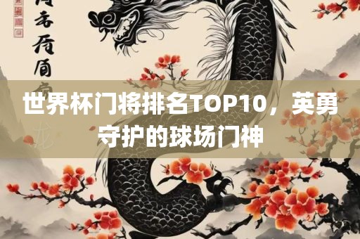 世界杯门将排名TOP10，英勇守护的球场门神