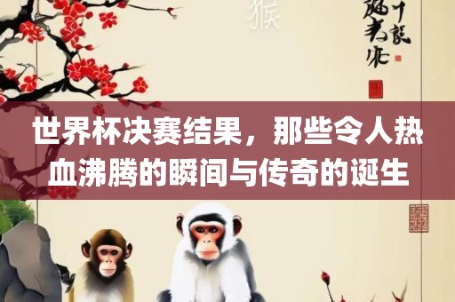 世界杯决赛结果,那些令人热血沸腾的瞬间与传奇的诞生