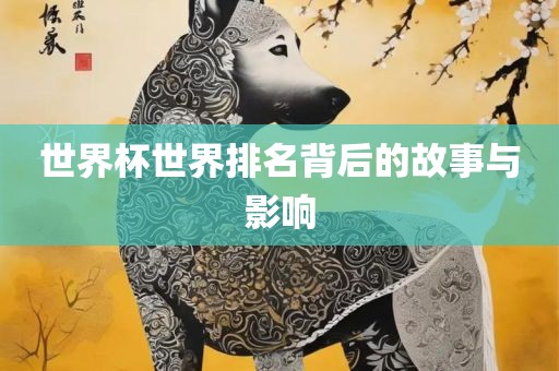 世界杯世界排名背后的故事与影响