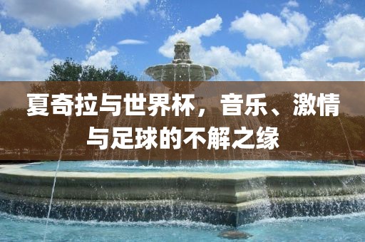 夏奇拉与世界杯，音乐、激情与足球的不解之缘