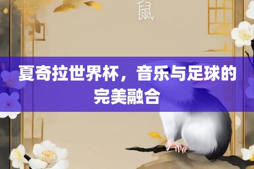 夏奇拉世界杯，音乐与足球的完美融合