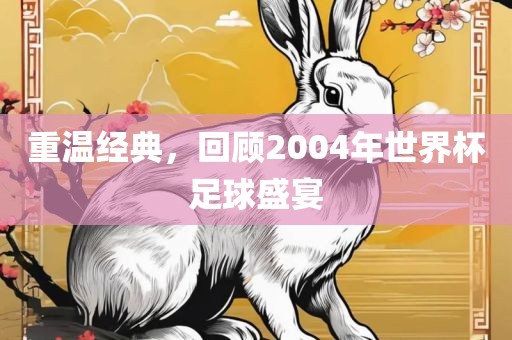 重温经典，回顾2004年世界杯足球盛宴广州熙林手袋有限公司