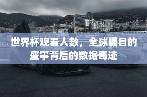 世界杯观看人数，全球瞩目的盛事背后的数据奇迹