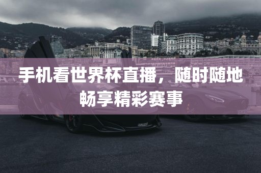 手机看世界杯直播，随时随地畅享精彩赛事