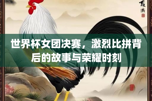 世界杯女团决赛，激烈比拼背后的故事与荣耀时刻