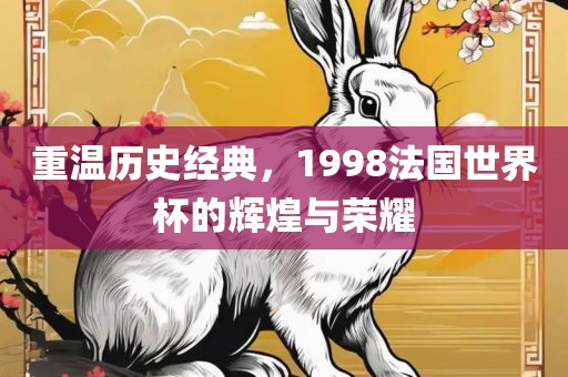 重温历史经典,1998法国世界杯的辉煌与荣耀广州熙林手袋有限公司