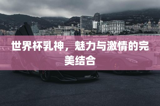 世界杯乳神,魅力与激情的完美结合