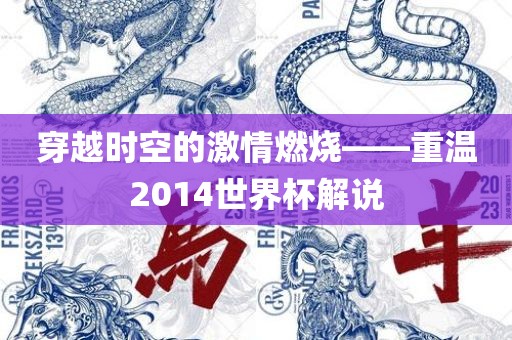 穿越时空的激情燃烧——重温2014世界杯解说广州熙林手袋有限公司