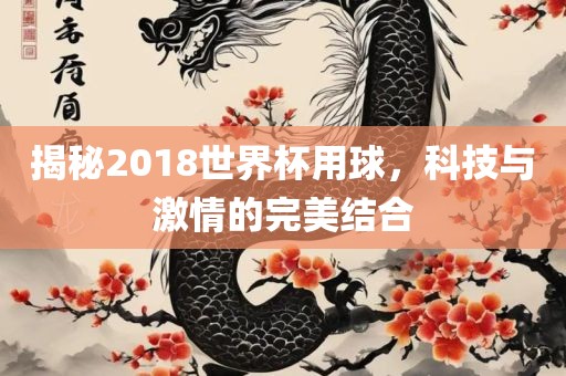 揭秘2018世界杯用球，科技与激情的完美结合