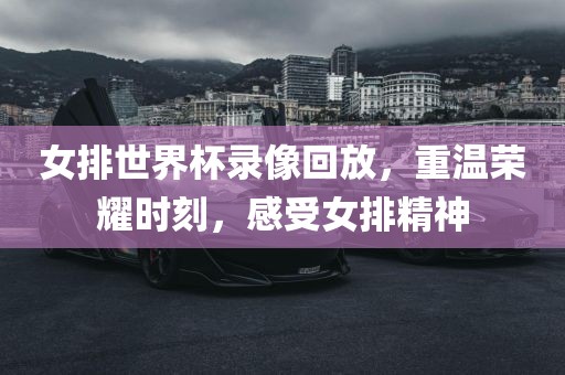 女排世界杯录像回放,重温荣耀时刻,感受女排精神