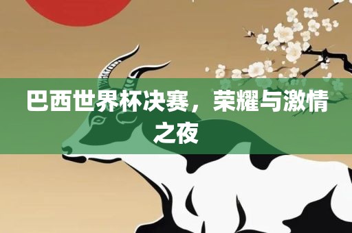 巴西世界杯决赛，荣耀与激情之夜