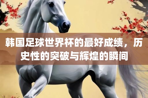 韩国足球世界杯的最好成绩,历史性的突破与辉煌的瞬间
