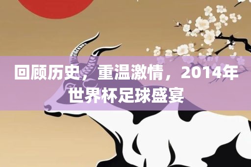 回顾历史,重温激情,2014年世界杯足球盛宴广州熙林手袋有限公司