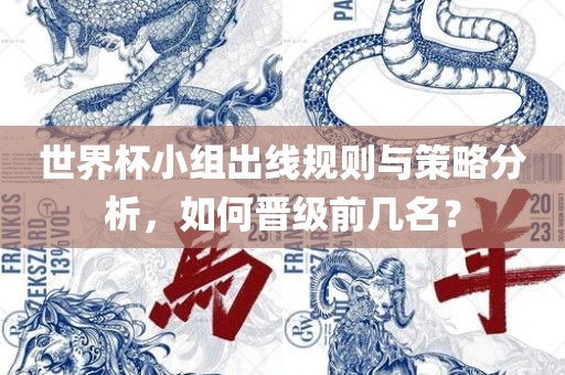 世界杯小组出线规则与策略分析,如何晋级前几名?广州熙林手袋有限公司