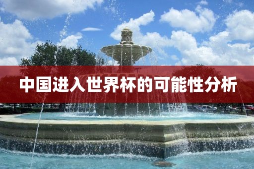 中国进入世界杯的可能性分析