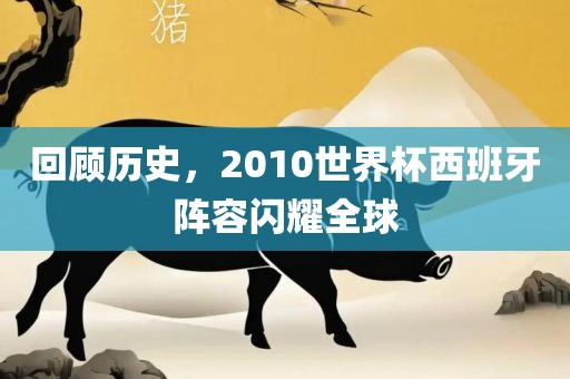 回顾历史，2010世界杯西班牙阵容闪耀全球