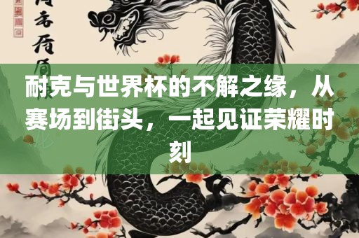 耐克与世界杯的不解之缘,从赛场到街头,一起见证荣耀时刻