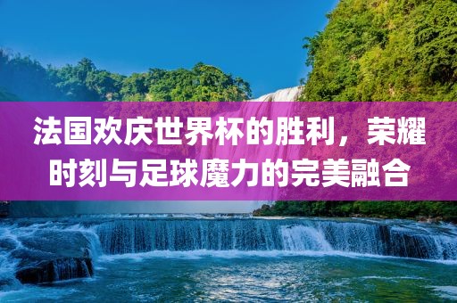 法国欢庆世界杯的胜利,荣耀时刻与足球魔力的完美融合广州熙林手袋有限公司