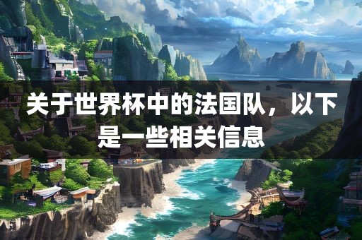 关于世界杯中的法国队,以下是一些相关信息广州熙林手袋有限公司