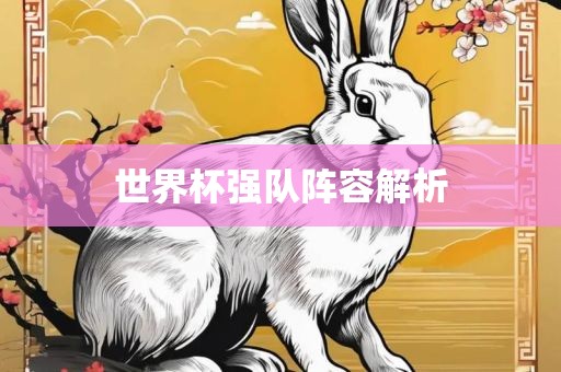 世界杯强队阵容解析