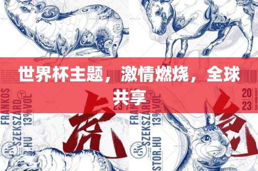 世界杯主题，激情燃烧，全球共享