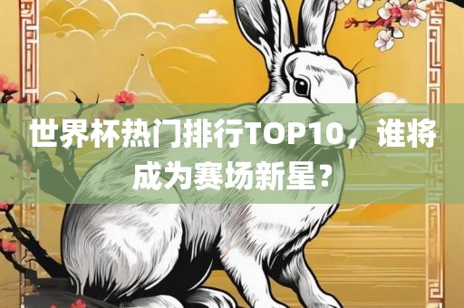 世界杯热门排行TOP10,谁将成为赛场新星?