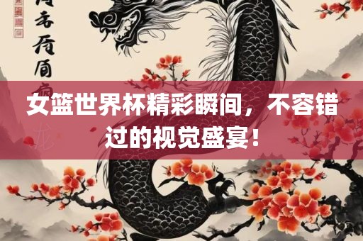 女篮世界杯精彩瞬间,不容错过的视觉盛宴!